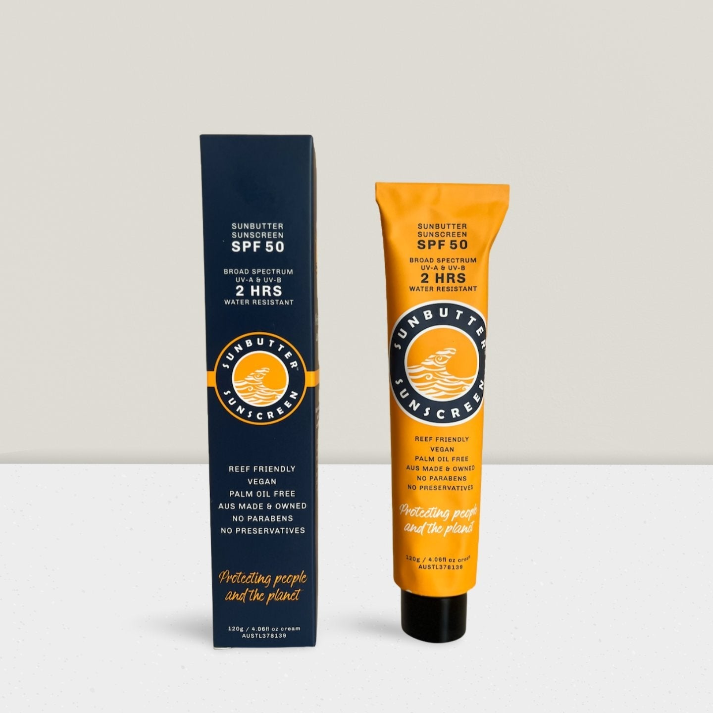 SunButter Skincare SPF50 Tube - 120g