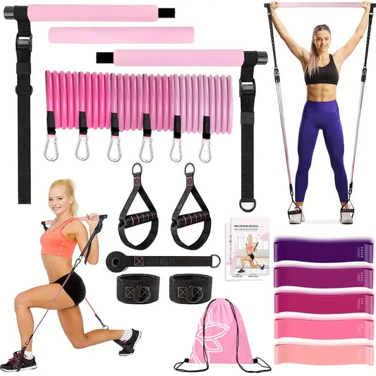 21pcs Yoga & Pilates Bar Kit-0