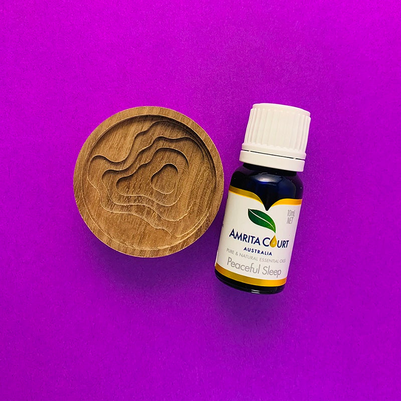 Peaceful Sleep+Wood Diffuser | Improve Sleep | Calming | Essential Oil Combo