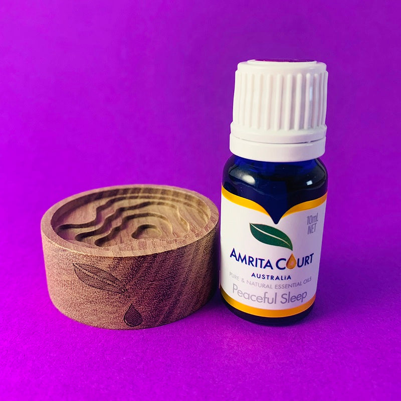 Peaceful Sleep+Wood Diffuser | Improve Sleep | Calming | Essential Oil Combo