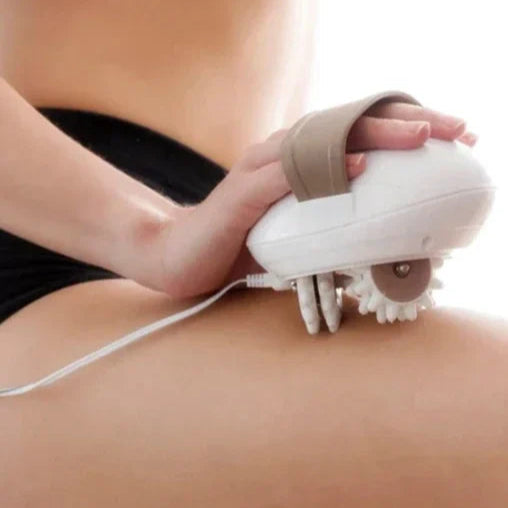 NNEOBA 3D Electric Body Slimming Massager Anti-Cellulite Fat Burner White