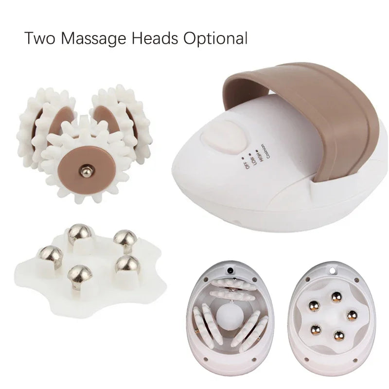 NNEOBA 3D Electric Body Slimming Massager Anti-Cellulite Fat Burner White