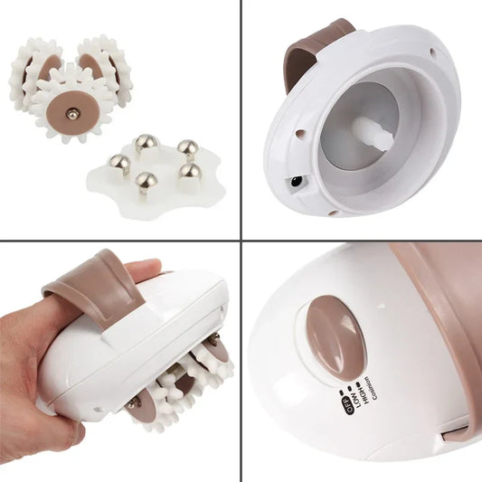 NNEOBA 3D Electric Body Slimming Massager Anti-Cellulite Fat Burner White