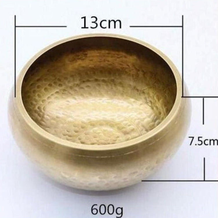Singing bowl Nepalese Tibetan genuine 592g bowl 12 cm size includes genuine wand