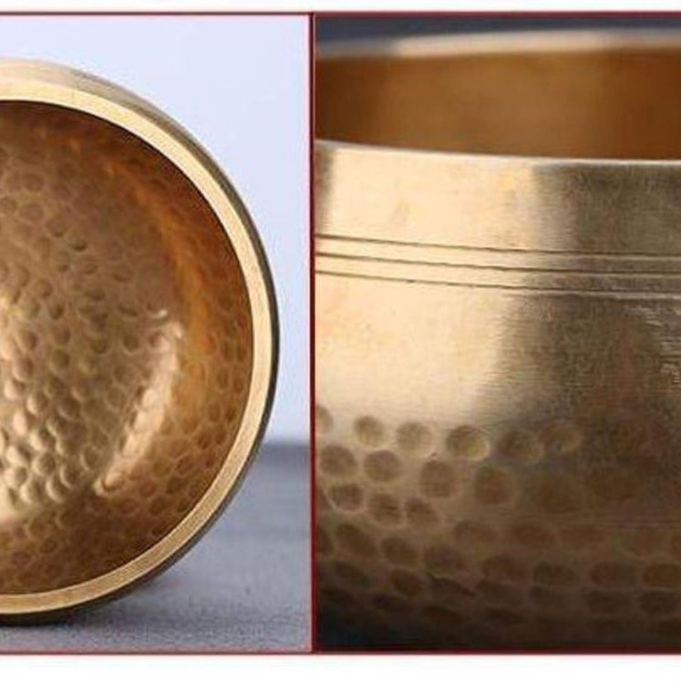 Singing bowl Nepalese Tibetan genuine 592g bowl 12 cm size includes genuine wand