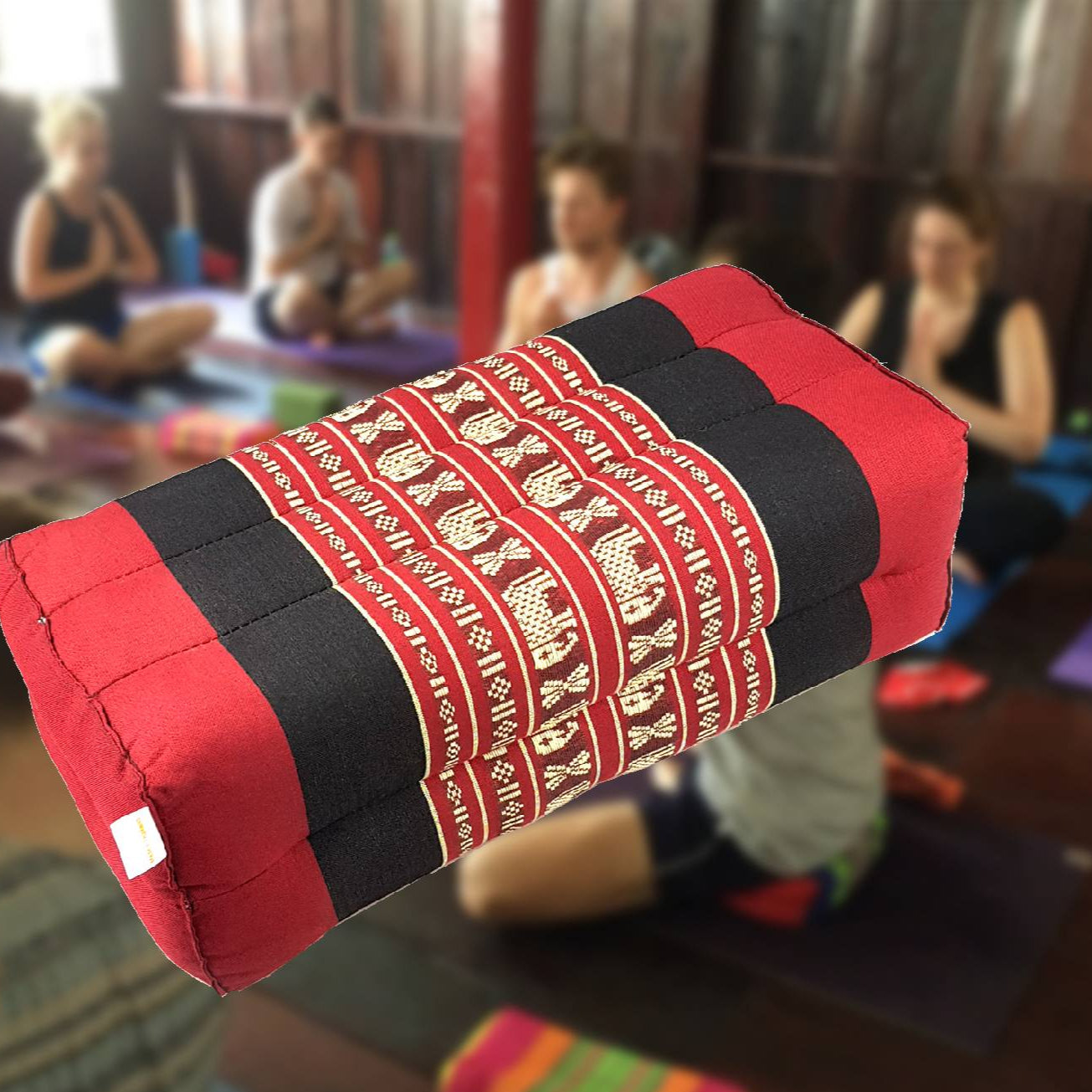 Yoga Block Meditation Cushion RedEle