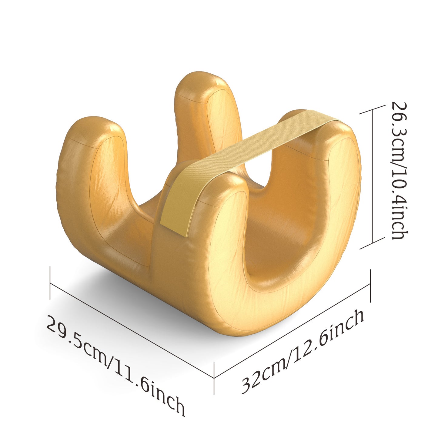 White Beauty Sleep Pillow - Contoured Memory Foam Pillow for Face & Neck Support